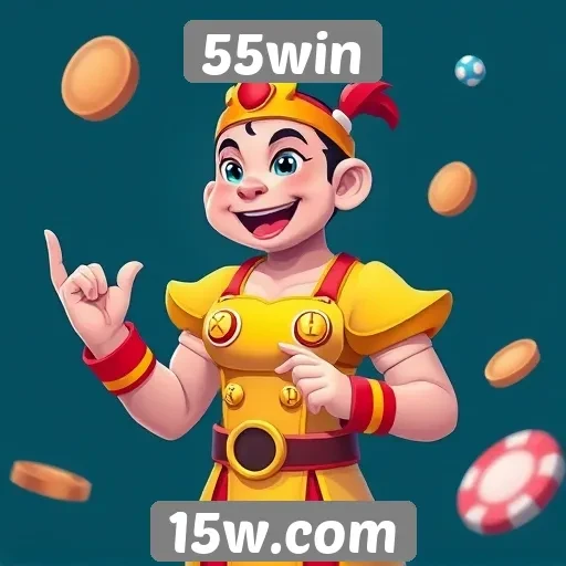Recursos de jogos online disponíveis no site 55win