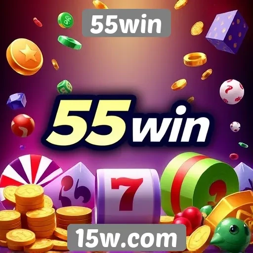 Variedade de jogos oferecidos pelo 55win